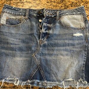 American Eagle Outfitters Blue Denim Skirt